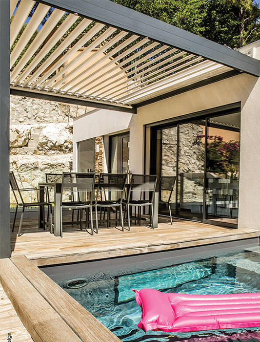 Pergola bioclimatique