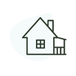 Pictogramme représentant les extérieurs d'une maison