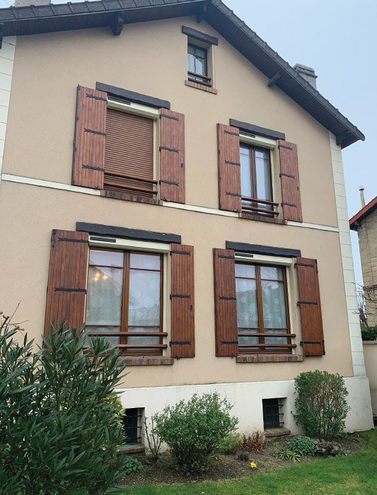 Volets en bois