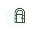 Pictogramme représentant une porte