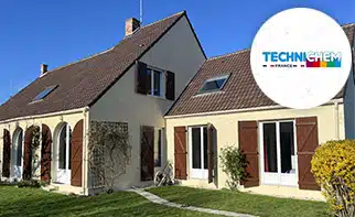 Isolation thermique réalisée sur une maison individuelle