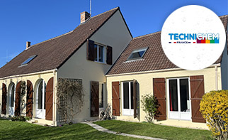 Isolation thermique réalisée sur une maison individuelle