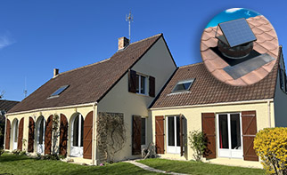 Offre - Pose offerte d'un extracteur d'air solaire pour la commande d'un traitement de toiture