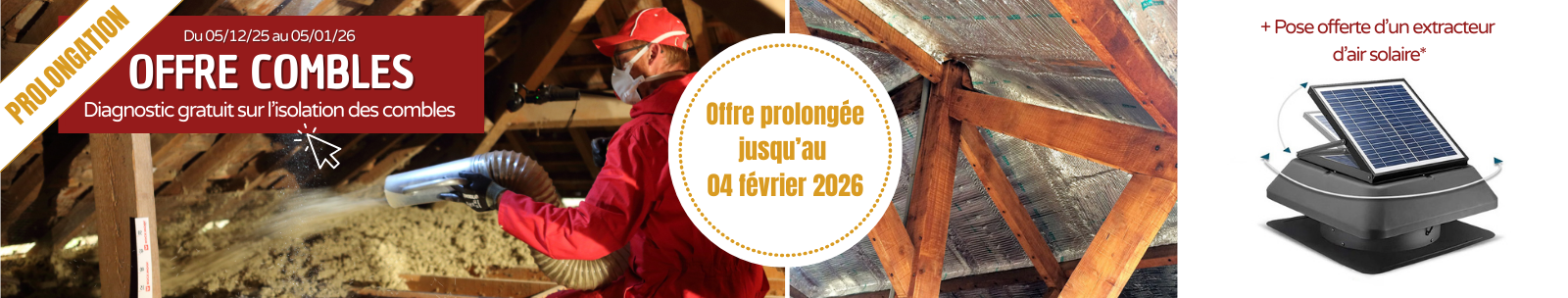 Isolation des combles