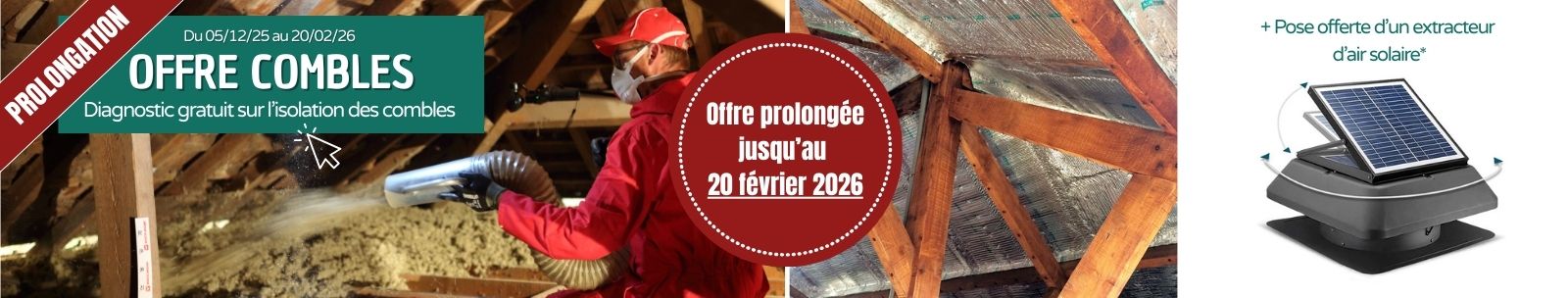 Isolation des combles